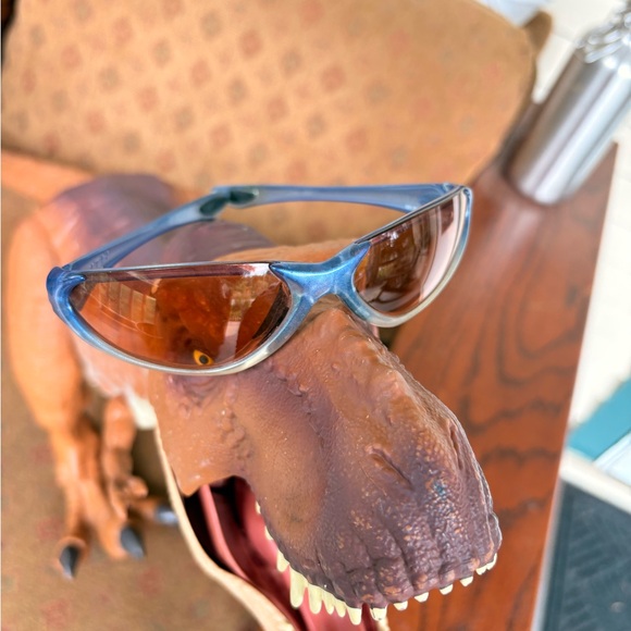 VTG Smith Optics Slider Sires Voodoo Sky Blue and Silver  Sunglasses - Picture 1 of 11